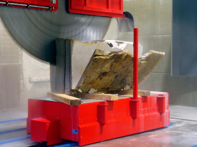 Blockkreissäge Werk